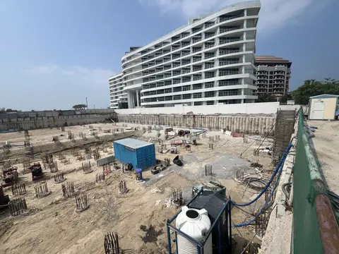Maison Margiela Residences, Palm Jumeirah construction progress — 5 October 2026, 6.38% complete, photo 3 of 5