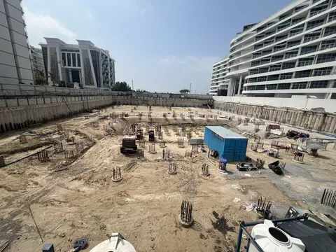 Maison Margiela Residences, Palm Jumeirah construction progress — 5 October 2026, 6.38% complete, photo 1 of 5