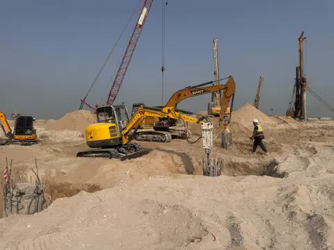 Ход строительства Chelsea Residences by Damac, Maritime City — 7 августа 2026, готовность 5,19%, снимок 5 из 5