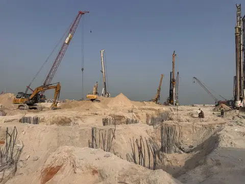 Ход строительства Chelsea Residences by Damac, Maritime City — 7 августа 2026, готовность 5,19%, снимок 2 из 5