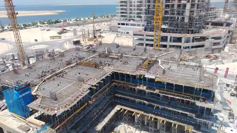 Ход строительства Beach Walk Grand 2, Dubai Islands — 23 июня 2026, готовность 17,48%, снимок 2 из 4