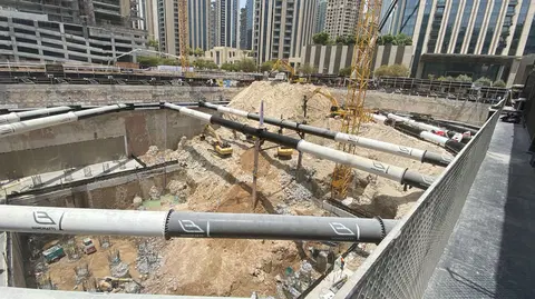 Binghatti Skyblade, Downtown Dubai construction progress — 20 August 2025, 6.02% complete, photo 3 of 3