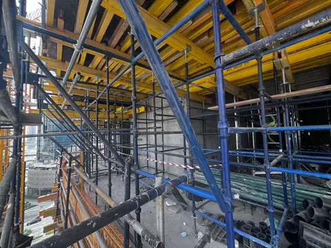 Ход строительства Binghatti Skyblade, Downtown Dubai — 21 апреля 2026, готовность 17,06%, снимок 4 из 10