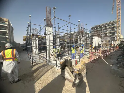 Ход строительства Aero 1, Dubai South Residential District — 7 мая 2026, готовность 11,53%, снимок 5 из 5