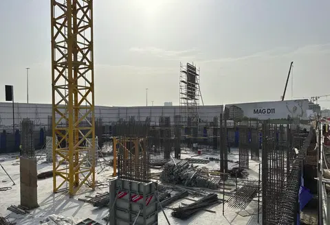 Gate Eleven Residences, Mohammed Bin Rashid City District 11 construction progress — 30 March 2026, 12.04% complete, photo 6 of 6