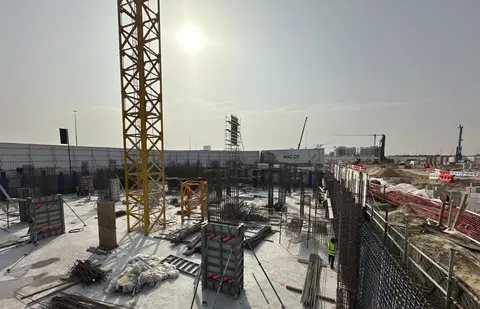 Gate Eleven Residences, Mohammed Bin Rashid City District 11 construction progress — 30 March 2026, 12.04% complete, photo 3 of 6