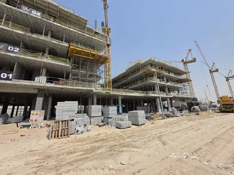 Gate Eleven Residences, Mohammed Bin Rashid City District 11 construction progress — 9 September 2026, 30.58% complete, photo 8 of 8