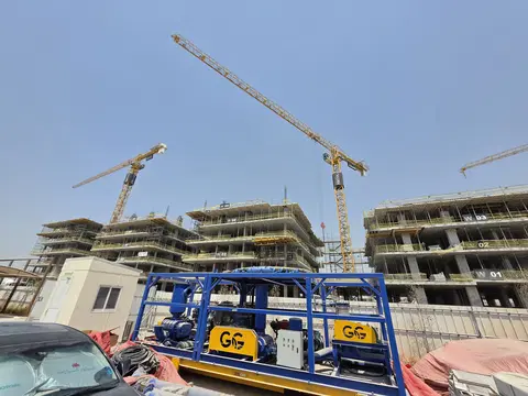 Gate Eleven Residences, Mohammed Bin Rashid City District 11 construction progress — 9 September 2026, 30.58% complete, photo 6 of 8