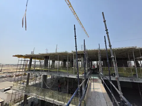 Gate Eleven Residences, Mohammed Bin Rashid City District 11 construction progress — 9 September 2026, 30.58% complete, photo 3 of 8