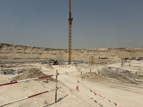 Waada - Cascada 1, Dubai South Residential District construction progress — 24 August 2026, 1.58% complete, photo 1 of 4