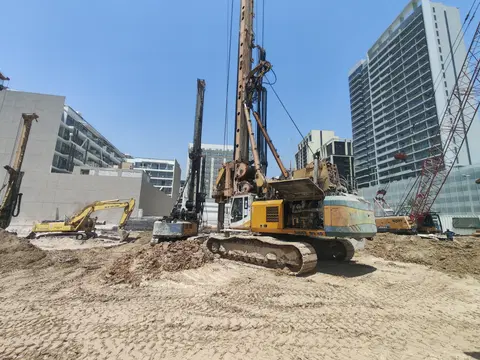 Ход строительства Auresta Tower, Jumeirah Village Circle — 27 июля 2026, готовность 2,00%, снимок 3 из 4