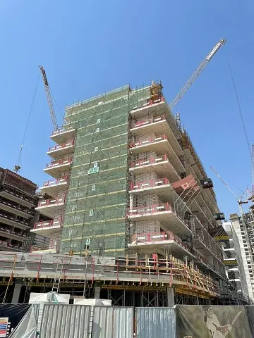 Azizi Riviera 58, Azizi Riviera construction progress — 22 May 2025, 48.48% complete, photo 3 of 10