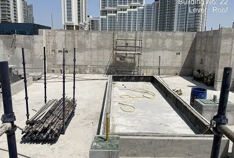Azizi Riviera 58, Azizi Riviera construction progress — 22 May 2025, 48.48% complete, photo 6 of 10