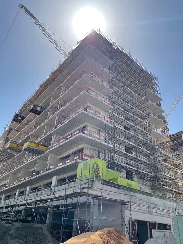 Azizi Riviera 58, Azizi Riviera construction progress — 22 May 2025, 48.48% complete, photo 2 of 10