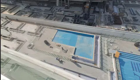 Ход строительства Azizi Riviera 66, Azizi Riviera — 7 августа 2026, готовность 91,02%, снимок 8 из 9