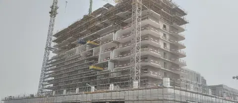 Azizi Riviera 54, Azizi Riviera construction progress — 16 August 2025, 41.41% complete, photo 1 of 14