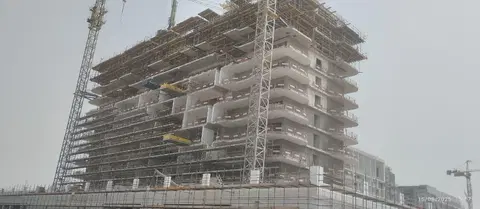 Azizi Riviera 54, Azizi Riviera construction progress — 16 August 2025, 41.41% complete, photo 6 of 14