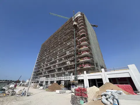 Azizi Riviera 54, Azizi Riviera construction progress — 21 January 2026, 60.05% complete, photo 6 of 12