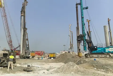 Chelsea Residences 2 by Damac, Maritime City construction progress — 6 August 2026, 5.44% complete, photo 3 of 6