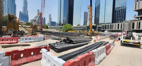 Akala Hotel & Residences, Za'abeel 2 construction progress — 9 July 2026, 0.10% complete, photo 2 of 4