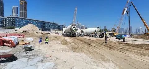 Ход строительства Atelis at D3, Dubai Design District — 6 июля 2026, готовность 0,96%, снимок 4 из 5