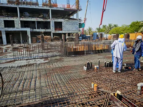 Ход строительства Sukoon By Nuri, Nad Al Sheba 1 — 8 сентября 2025, готовность 13.13%, снимок 3 из 4
