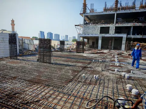 Ход строительства Sukoon By Nuri, Nad Al Sheba 1 — 8 сентября 2025, готовность 13.13%, снимок 2 из 4