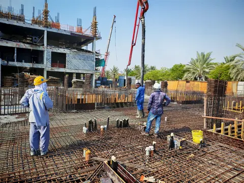 Ход строительства Sukoon By Nuri, Nad Al Sheba 1 — 8 сентября 2025, готовность 13.13%, снимок 1 из 4