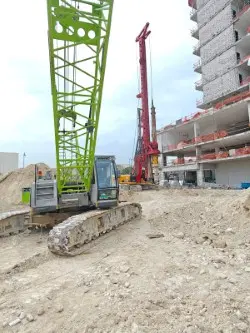 Ход строительства Symbolic Zen Residences, Al Furjan — 17 апреля 2026, готовность 2,12%, снимок 4 из 5