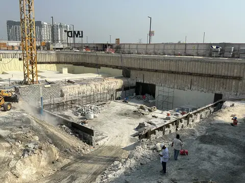 Ход строительства Taiyo Residences, Wasl Gate — 13 июля 2026, готовность 5,08%, снимок 1 из 5