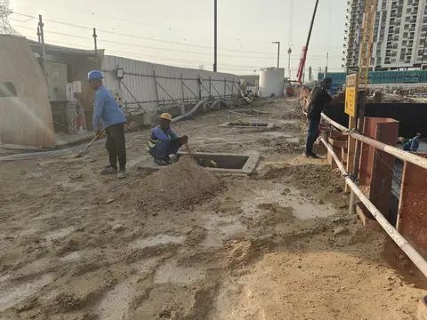 South Garden E, Al Furjan construction progress — 7 September 2026, 8.00% complete, photo 3 of 5