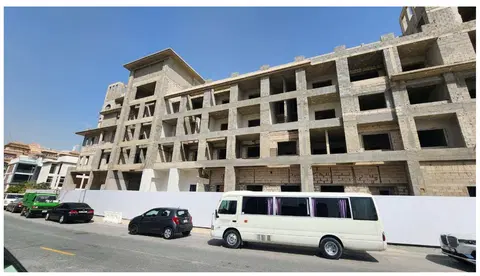 Ход строительства J-Haus Residences, Jumeirah Village Circle — 27 мая 2025, готовность 56,68%, снимок 4 из 6