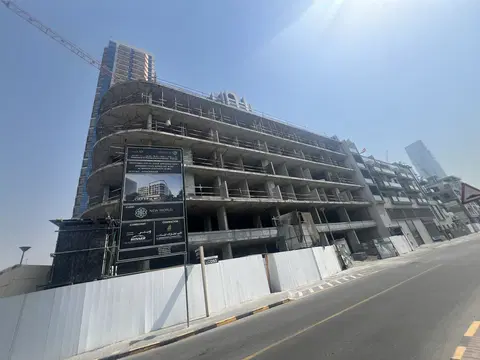 Marwa Views, Jumeirah Village Triangle construction progress — 14 July 2026, 40.05% complete, photo 3 of 6