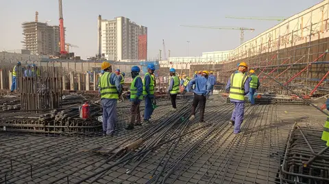 Ход строительства Cove Grand by Imtiaz, DubaiLand Residence Complex — 8 июля 2026, готовность 8,67%, снимок 3 из 4