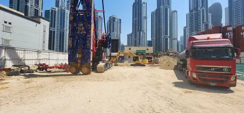 Ход строительства Downtown Residences, Business Bay — 24 сентября 2026, готовность 1,25%, снимок 3 из 5
