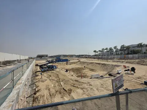 California Residences, California Village construction progress — 10 September 2026, 1.74% complete, photo 3 of 3