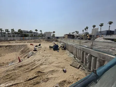 California Residences, California Village construction progress — 10 September 2026, 1.74% complete, photo 1 of 3