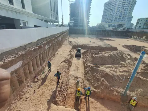 Ход строительства Rosewell Park, DubaiLand Residence Complex — 29 июня 2026, готовность 2,96%, снимок 1 из 6