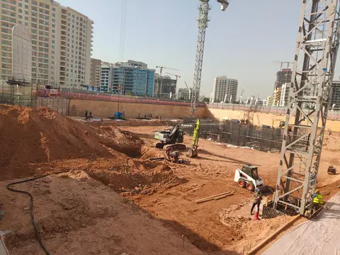 Ход строительства Samana Parkville, DubaiLand Residence Complex — 18 июня 2026, готовность 5,12%, снимок 3 из 3
