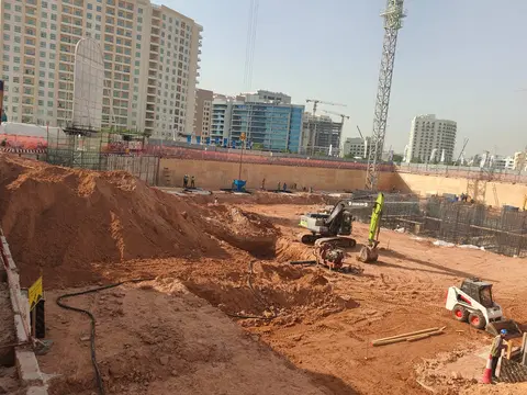 Ход строительства Samana Parkville, DubaiLand Residence Complex — 18 июня 2026, готовность 5,12%, снимок 1 из 3