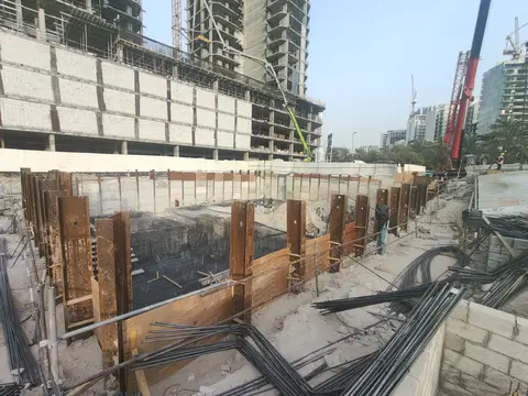 Ход строительства Avant Garde 2 Residences, JVC District 12 — 30 июля 2026, готовность 7,33%, снимок 1 из 3