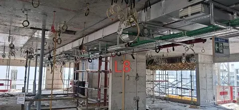 Ход строительства Azizi Riviera 64, Azizi Riviera — 18 июня 2025, готовность 40.98%, снимок 6 из 11