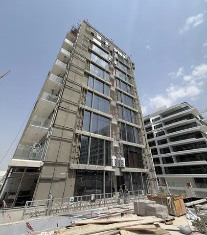 Ход строительства Azizi Riviera 64, Azizi Riviera — 7 сентября 2026, готовность 83.82%, снимок 10 из 11