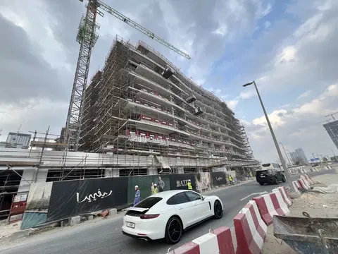Azizi Riviera 68, Azizi Riviera construction progress — 21 January 2026, 59.10% complete, photo 6 of 12