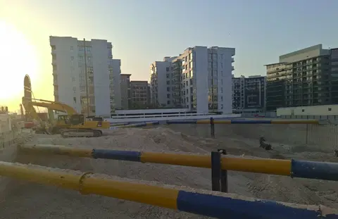 Samana Imperial Garden, Arjan construction progress — 19 June 2026, 3.76% complete, photo 2 of 2