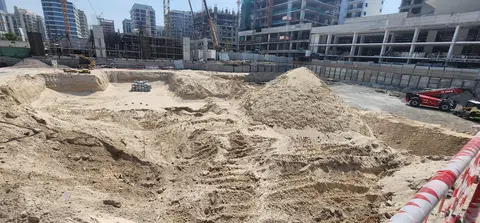 JAD 288, Jumeirah Garden City construction progress — 27 July 2026, 1.88% complete, photo 2 of 5