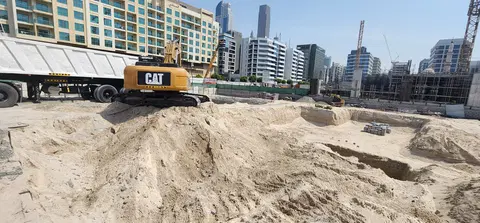 JAD 288, Jumeirah Garden City construction progress — 27 July 2026, 1.88% complete, photo 1 of 5