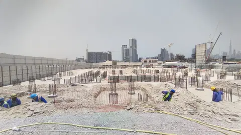 Ход строительства Al Vista, Meydan Horizon — 1 июля 2026, готовность 5,50%, снимок 2 из 5