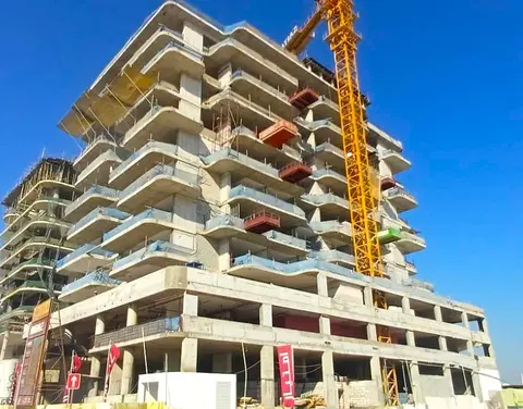 Ход строительства Sunset Bay 5, Dubai Islands — 9 июля 2026, готовность 32,62%, снимок 5 из 5