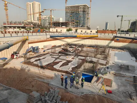 Ход строительства Samana Business Park, Majan — 18 июня 2026, готовность 5,61%, снимок 2 из 3